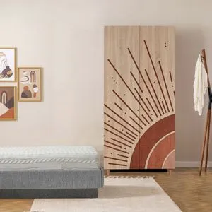 Lidya 2 -970 Sonomo Wardrobe