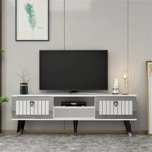 Lidya - White, Silver White
Silver TV Stand