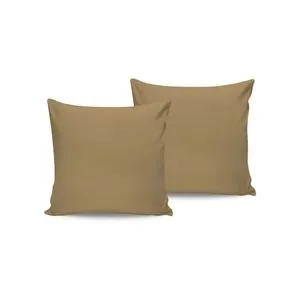 Light Brown Light Brown Pillowcase Set (2 Pieces) (DE)