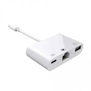Lightning na Gb LAN 3u1 kamera adapter