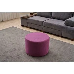 Likya - Lilac Lilac Pouffe
