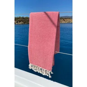Likya - Red Red Fouta (Beach Towel)
