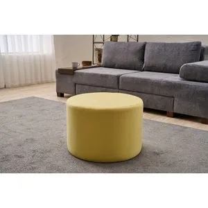 Likya - Yellow Yellow Pouffe