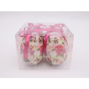 Lilium dekorativna jaja set/4 7,5 cm