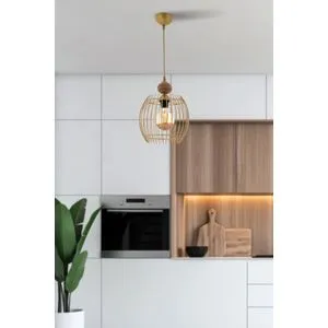 Lillian Wood - Gold, Natural Gold
Natural Chandelier