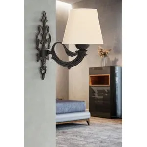 Lily - Cream, Black Cream
Black Wall Lamp