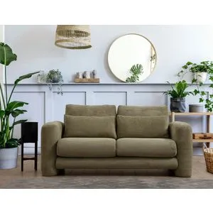 Lily Green - 2 Green 2-Seat Sofa