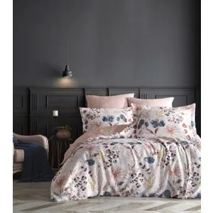 Lily - Powder White
Salmon
Yellow
Pink Ranforce Super King Quilt Cover Set (EU) (IT)