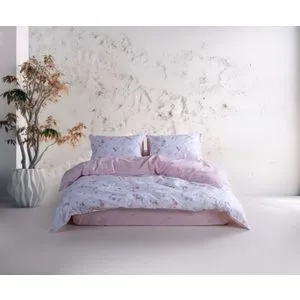 Lima - Pink Pink Ranforce Super King Posteljina Set