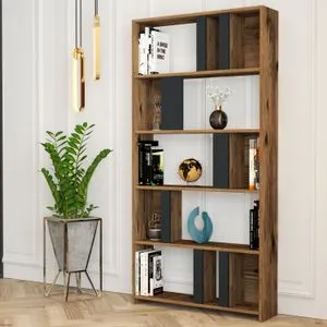 Lima - Walnut, Anthracite Walnut
Anthracite Bookshelf