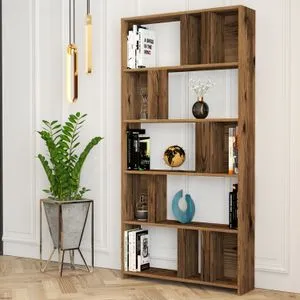 Lima - Walnut Walnut Bookshelf