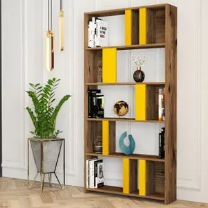 Lima - Walnut, Yellow Walnut
Yellow Bookshelf