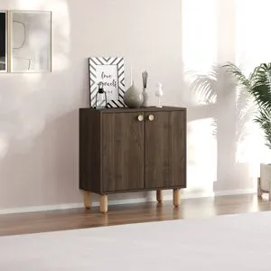 Lina - Walnut Walnut Multi Purpose Cabinet