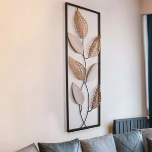 Lindo-8 Multicolor Decorative Metal Wall Accessory