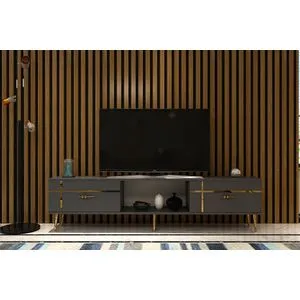 Line - Anthracite, Gold Anthracite
Gold TV Stand