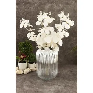 Line D20K Chrome Vase