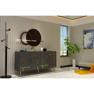 Line KB150 - Anthracite, Gold Anthracite
Gold Console