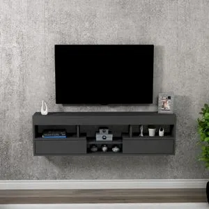 Lisa - Anthracite Anthracite TV Stand
