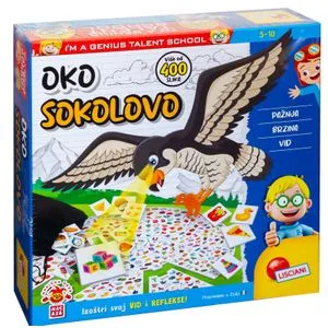 Lisciani Mali Genije SR Društvena igra Oko Sokolovo RS100835