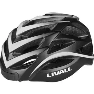 Livall Crno bela zaštitna kaciga BH62 (unisize)