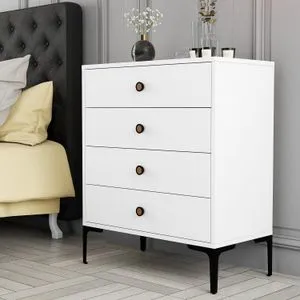 Lizbon 542 - White White Dresser