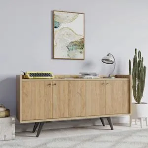 Lizbon Oak Console
