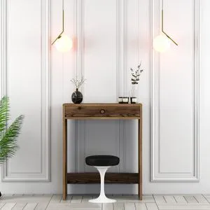 Lizbon - Walnut Walnut Make-Up Table