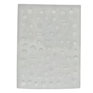 LK - Nalepnice za nokte (DH-060) Snow crystal White