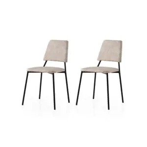 Lıma - 4551 V2 Black
Ecru Chair Set (2 Pieces)