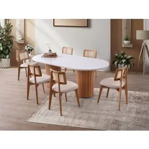 Lıne - 933 White
Walnut Dining Table