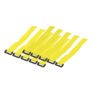 Logilink čičak trakice za vezivanje kablova 300x20mm, 10kom, žuta