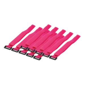 Logilink čičak trakice za vezivanje kablova 500x20mm, 10kom, pink