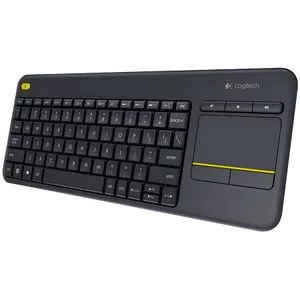 Logitech bežična tastatura na dodir K400 Plus - INTNL - US International layout - crna