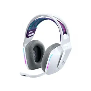 Logitech bežične gejmerske slušalice G733 LIGHTSPEED Wireless RGB (bele)