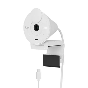 LOGITECH Brio 300 Full HD webcam - OFF-WHITE - USB