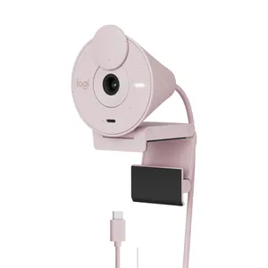 LOGITECH Brio 300 Full HD webcam - ROSE - USB