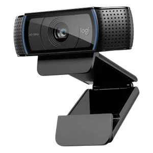 Logitech C920s HD Pro Webcam, with privacy shutter, Black