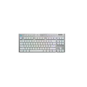 Logitech G PRO X TKL Rapid Gaming Keyboard, White, US