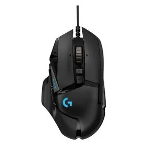 Logitech G502 Corded Gaming Mouse - HERO - BLACK - USB - EER