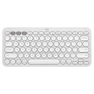 LOGITECH K380s Bluetooth Pebble Keys 2 US bela tastatura