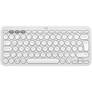 Logitech K380s Pebble Keys 2 Tonal White