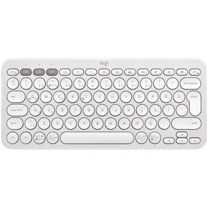 Logitech K380s Pebble Tastatura u Tonovima Bele