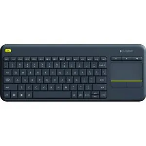 Logitech K400 Plus Bežična Tastatura sa Touchpad-om - Crna