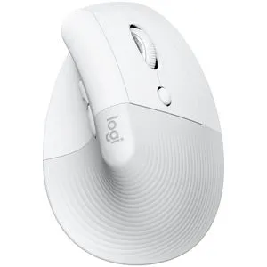 Logitech Lift Bluetooth Vertical Ergonomic Mouse - OFF-WHITE/PALE GREY