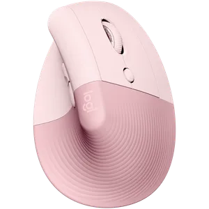 LOGITECH Lift Bluetooth Vertical Ergonomic Mouse - ROSE/DARK ROSE