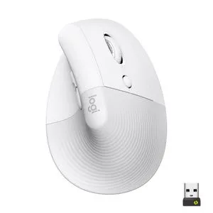 Logitech Lift Vertical Ergonomic Mouse - Off-White