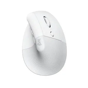 LOGITECH Lift Vertical Ergonomic Wireless miš beli