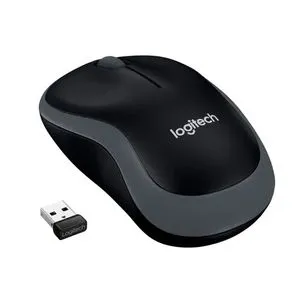 Logitech M185 Wireless Mouse - SWIFT GREY - EWR2