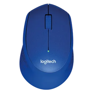 LOGITECH M330 Wireless Mouse - SILENT PLUS - BLUE