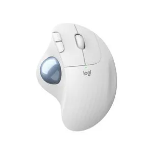 LOGITECH M575s ERGO Bluetooth Trackball Offwhite Blue ball miš